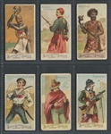 N3 Allen & Ginter Arms of All Nations Lot of (6) Cards