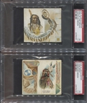 N36 Allen & Ginter The American Indian (large) Lot of (3) PSA-Graded FR 1.5 Cards
