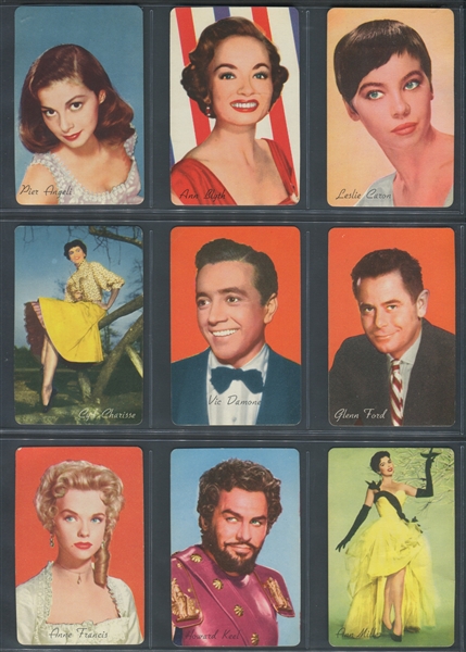 1955 MGM Complete Near Set of (17/18) Cards