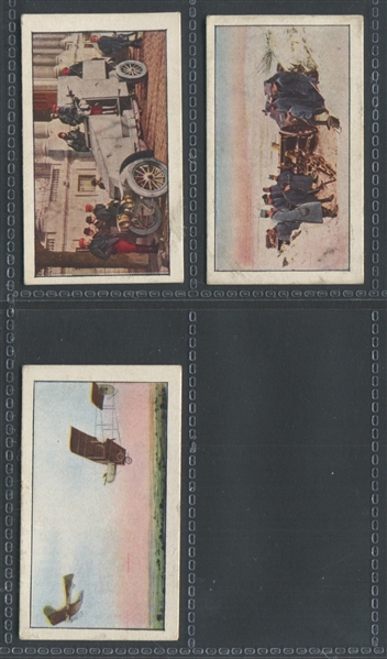 T121 Sweet Caporal World War I Scenes Lot of (33) Cards