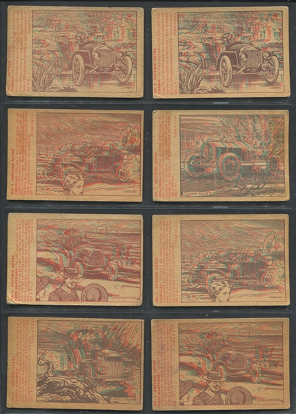 1953 Bowman Antique Autos Lot of (63) Cards