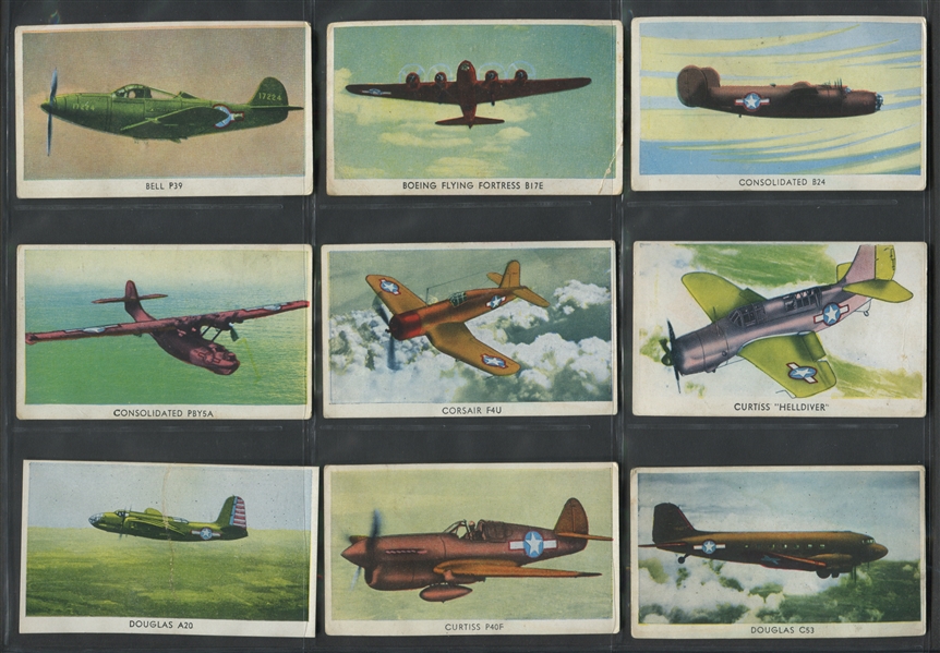 R30 Cameron Sales Airplanes Complete Set of (30) Cards