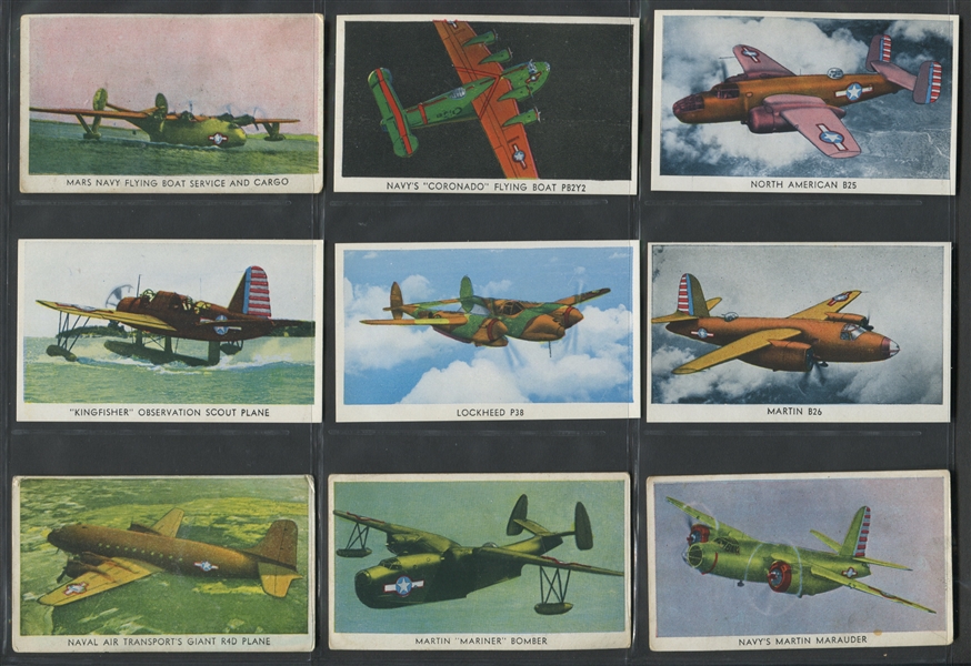 R30 Cameron Sales Airplanes Complete Set of (30) Cards