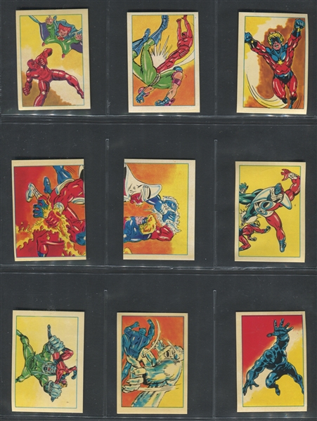 1980 Marvel French Canadian Near Complete Set (171/180)