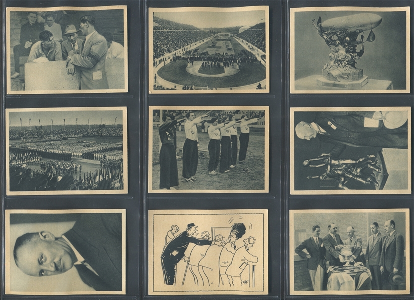 1935 Muratti Cigarettes Olympic Games Lot of (64) Cards