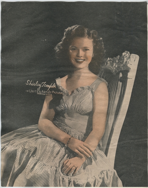R-UNC? Movie Stars Paper Photos lot (8 Different) Including Shirley Temple and Roy Rogers