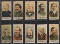 N1 Allen & Ginter American Editors Lot of (15) Cards with Pulitzer