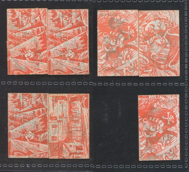 1949 R714-25 Topps X-Ray Round-Up (19 Different)