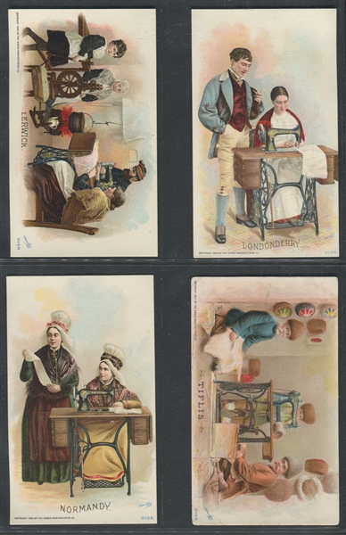 H640 Singer Sewing Costumes of All Nations (2nd Series) Near Set (15/18)