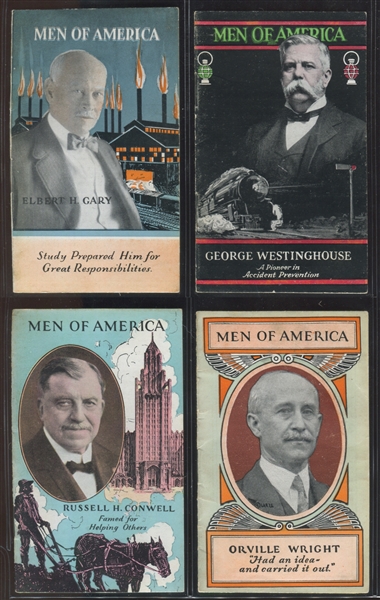 H572 Stevens Men of America Lot of (28) Booklets