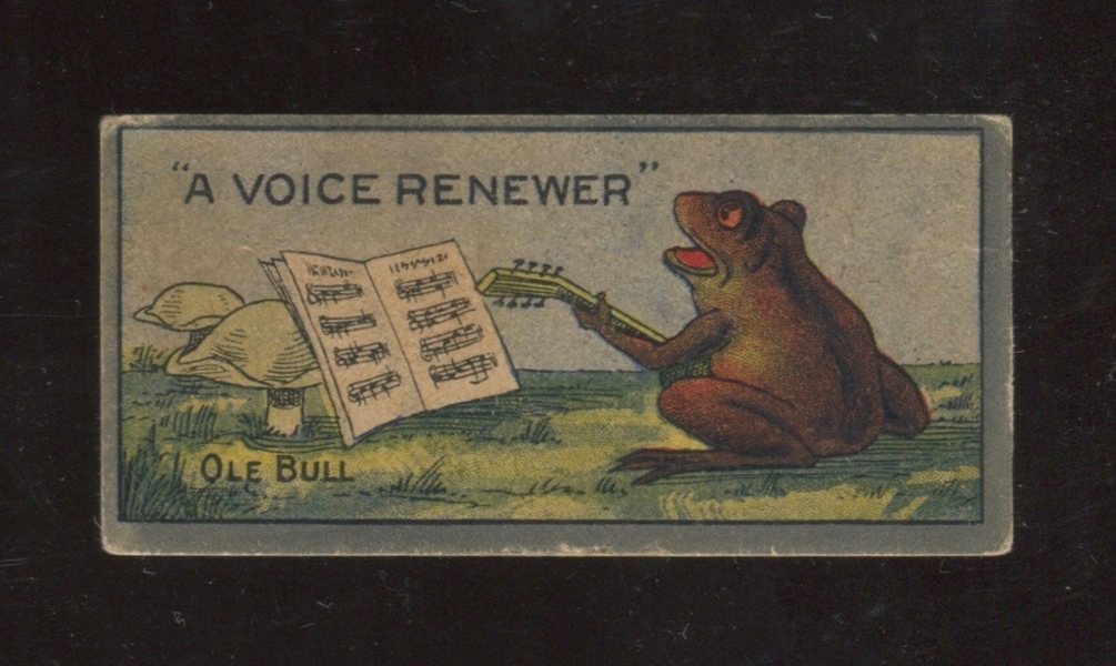 H700 Frog in Your Throat A Voice Renewer Type Card