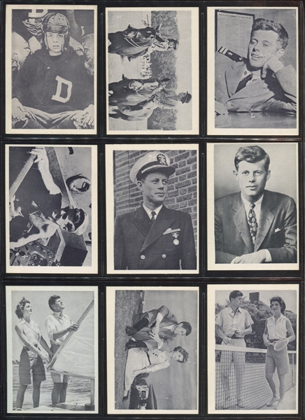 1964 Rosan John F Kennedy Complete Set of (64) Cards
