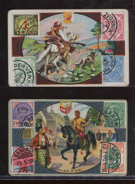 H630 Mail in Foreign Lands Lot of (5) Type Cards