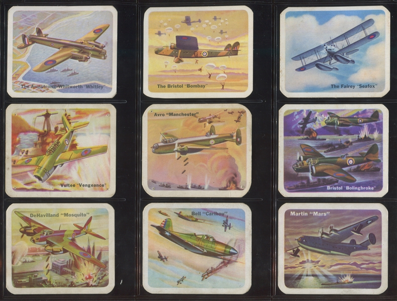 V407 Cracker Jack U.N. Battle Planes Lot of (32) Series 147 Cards