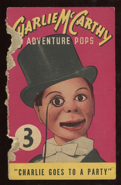 R200 E. Rosen Charlie McCarthy Complete Folders Complete Set of Covers Only (1-5)
