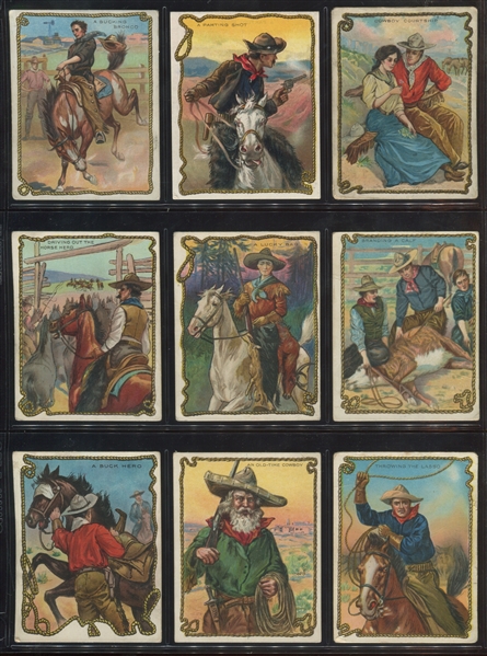 T53 Hassan Cowboys Complete Set of (49) Cards