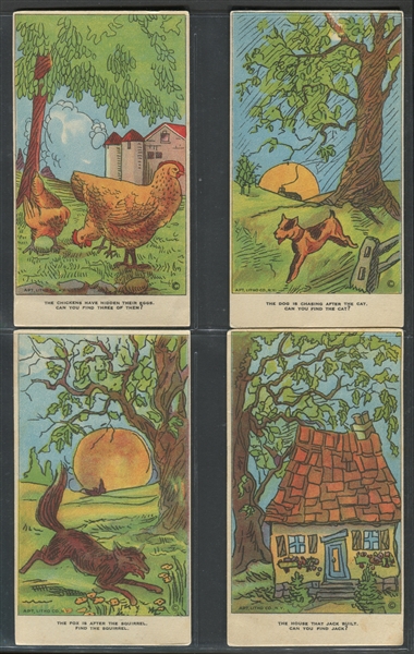 D134 Weber Baking Mystic Colored Cards Near Set (49/50)