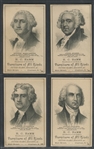 H602 Presidents H.C. Hamm Furniture Complete Set of (23) Cards