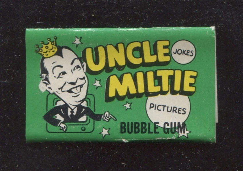 R701-7 Bowman Uncle Miltie Bubble Gum Wrapper