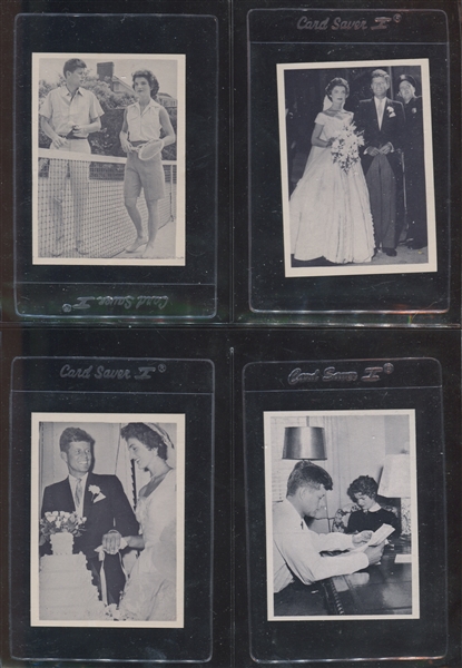 1963 Rosan JFK Complete Set of (64) with (3) Variation Cards in NM