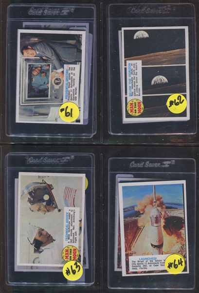 1970 Topps Man on the Moon Complete Set (99 cards + 35 Error Cards)
