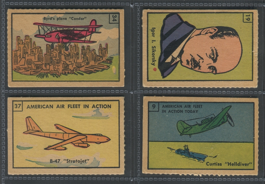 R830-1 Airplane Series Lot of (4) Cards