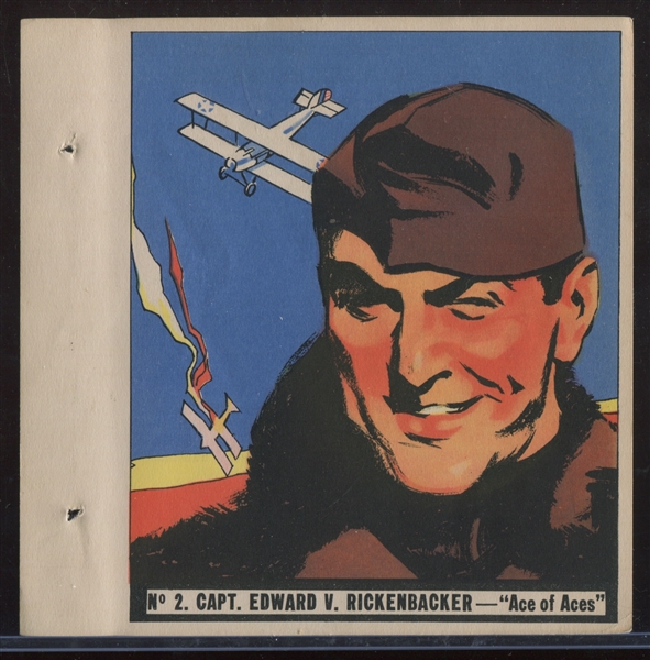 R65 Goudey Gum History of Aviation Complete Set of (10) Cards