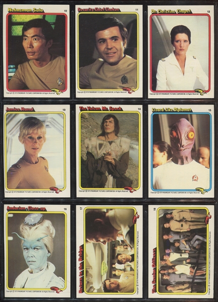 1979 Rainbo Bread Star Trek Complete Set of (33) Cards
