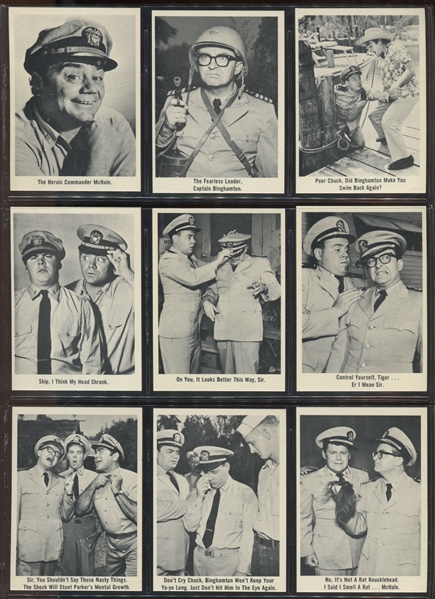 1965 Fleer McHale's Navy Complete Set of (66) Cards