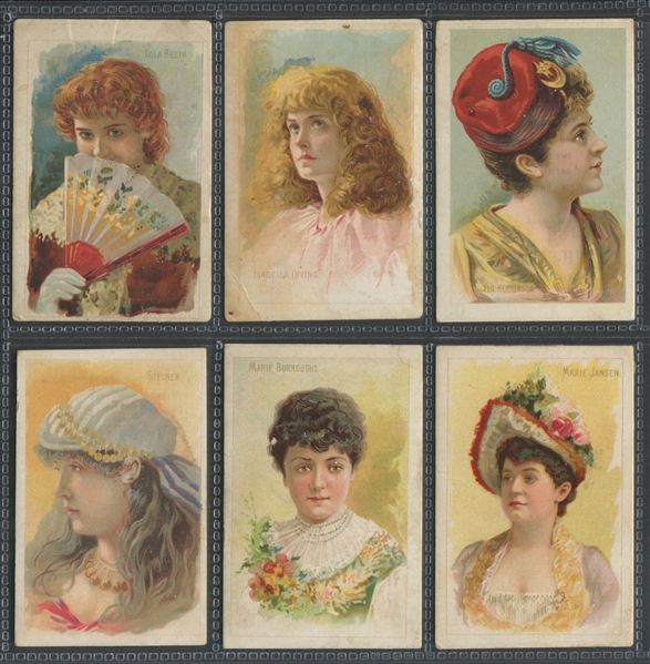 N532 R. Whalen Actresses Lot of (9) Cards