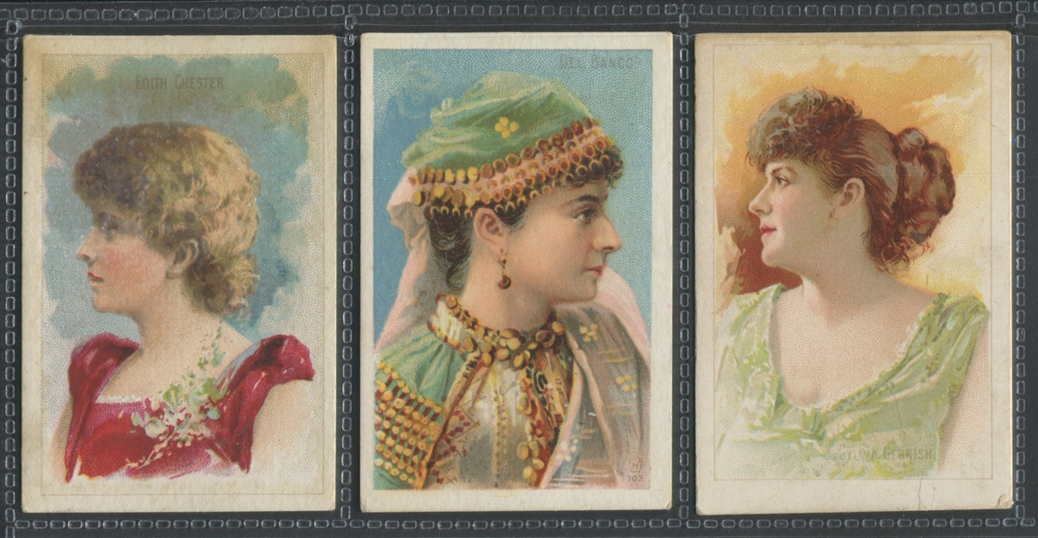 N532 R. Whalen Actresses Lot of (9) Cards