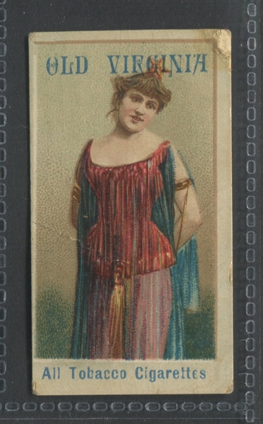 N488F Whitlock Old Virginia Actresses Type Card