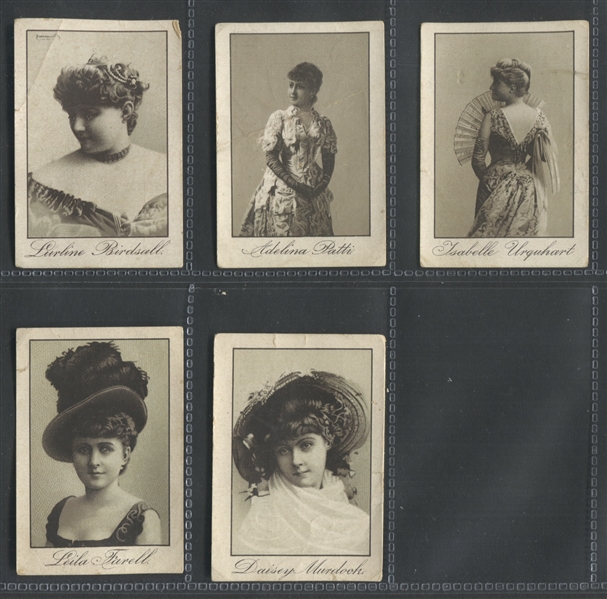 1910's Lily Dress Shields Lot of (5) Different Actresses