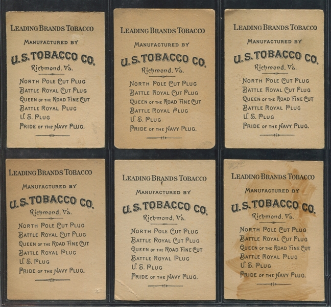 N541 U.S. Tobacco Company Actresses Partial Set of (20/25) Cards