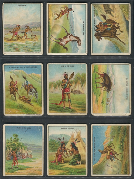 T73 Hassan Cigarettes Life in the '60's Complete Set of (50) Cards
