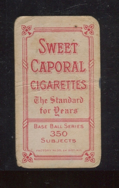 T206 Sweet Caporal Cigarettes Baseball - Harry Krause Portrait
