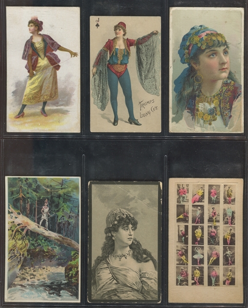 Mixed Lot of (6) Color N Actresses and Miscellaneous