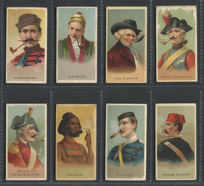 N33 Allen & Ginter World's Smokers Lot of (18) Cards