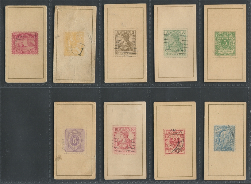 T61 Sweet Caporal Postage Stamps Near Set (45/50) Cards