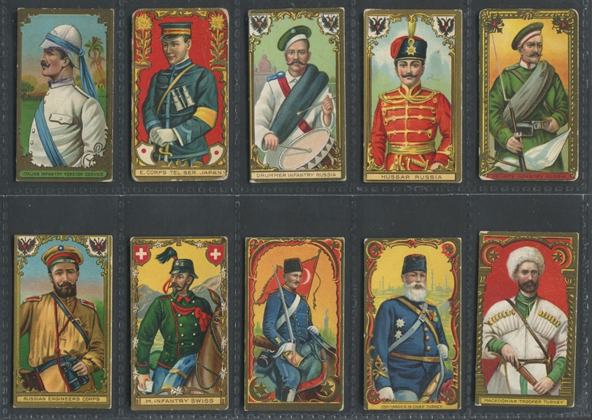 T80 Tolstoi Military Series Near Complete Set (48/50) Cards