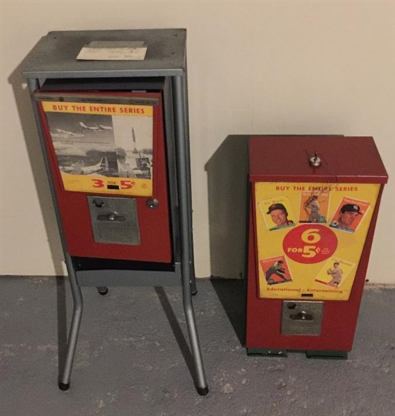 Fantastic 1950s CALEX Card Vending Machine