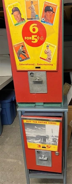 Fantastic 1950s CALEX Card Vending Machine