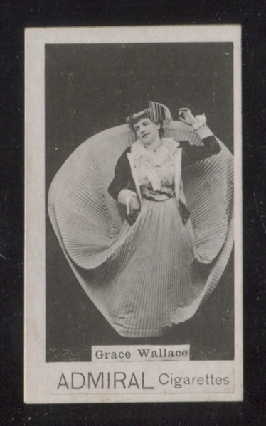 N392 Admiral Cigarettes Actresses Grace Wallace