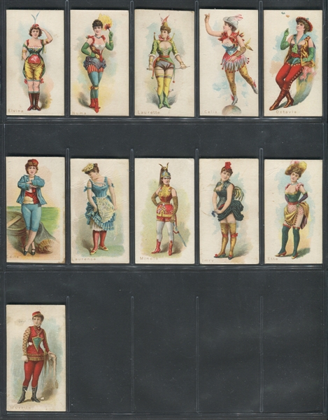 N182 Kimball Cigarettes Ballet Queens Lot of (26) Cards
