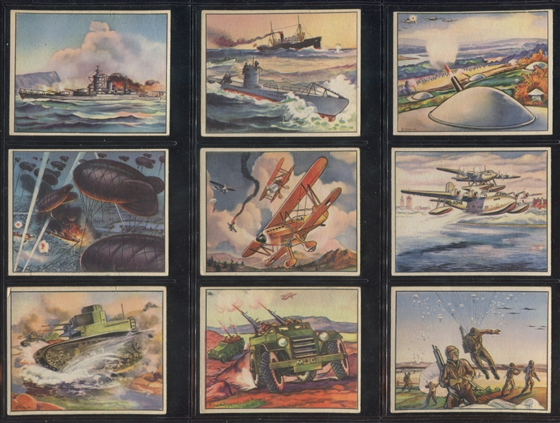 R165 Gum Inc War News Pictures Lot of (21) Cards