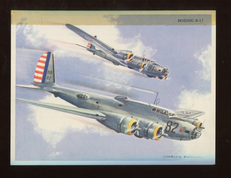 UO02 Richfield Gasoline Airplanes (No Insignia) Album with Cards