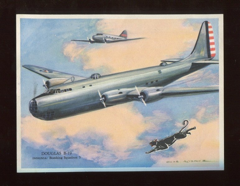 UO02 Richfield Gasoline Airplanes (With Insignia) Album with Cards