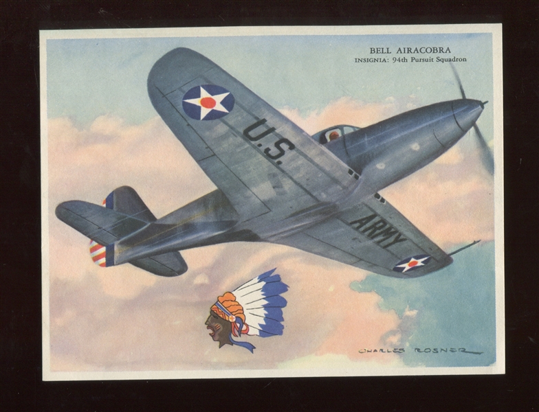 UO02 Richfield Gasoline Airplanes (With Insignia) Album with Cards