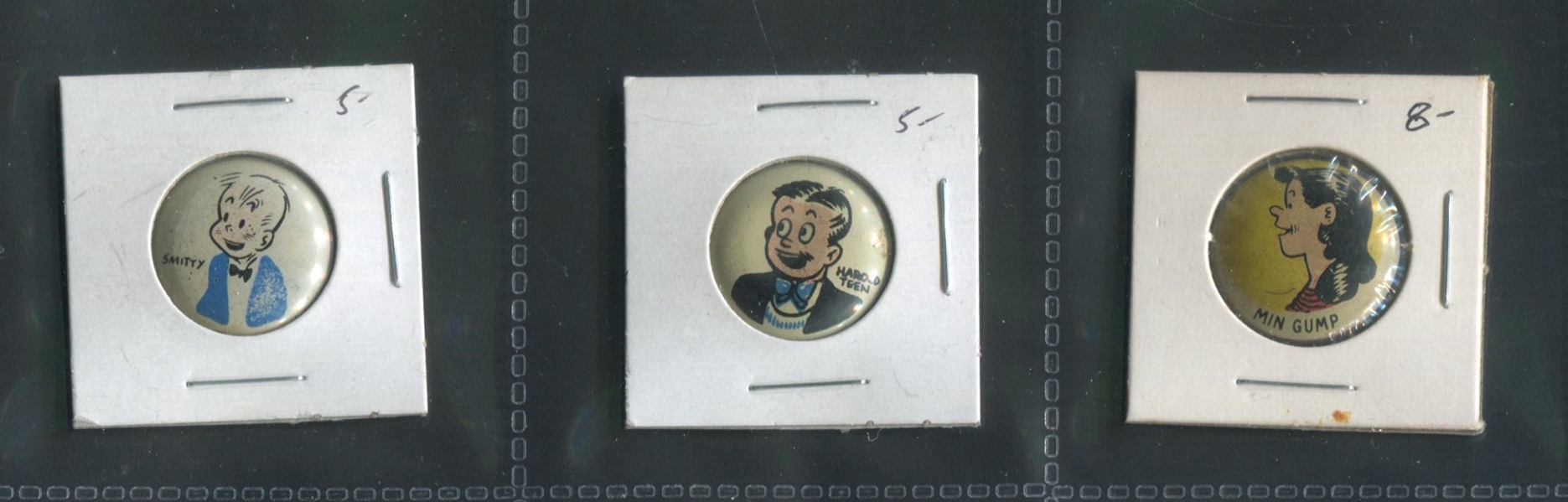 1946 Kellogg's Pep Pinback Lot of (19) Pins