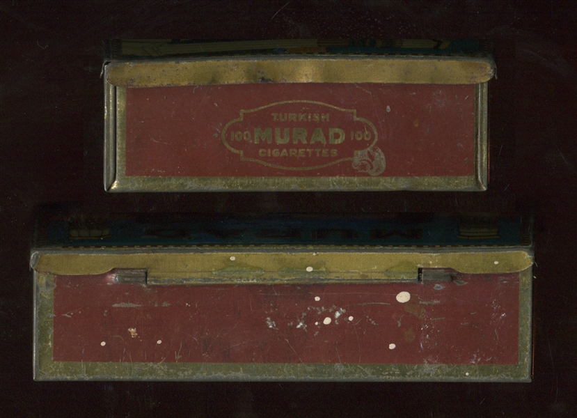 Colorful Larger Format Murad Cigarette Tin